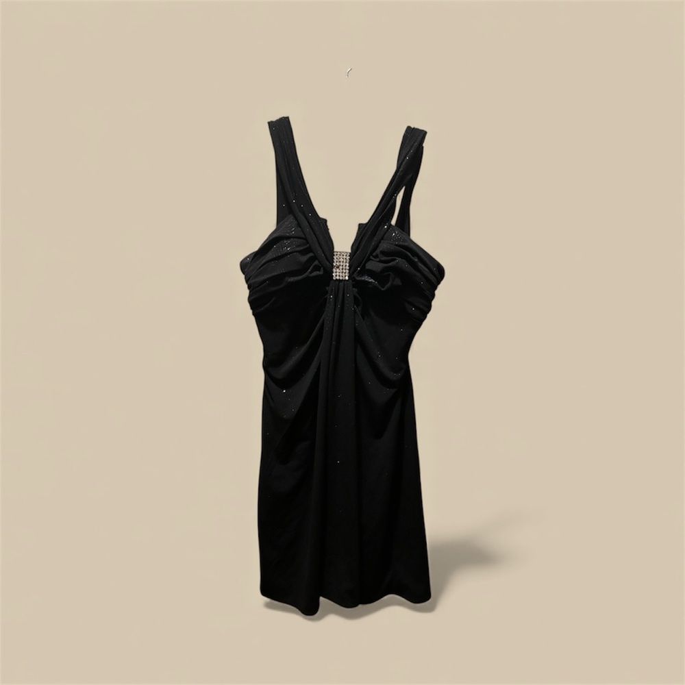 SFERRA Black Sleeveless Dress